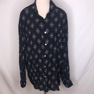 🔹Yashi Yamamuri Vintage Button Up Shirt